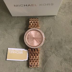 Michael Kors rose gold women’s watch